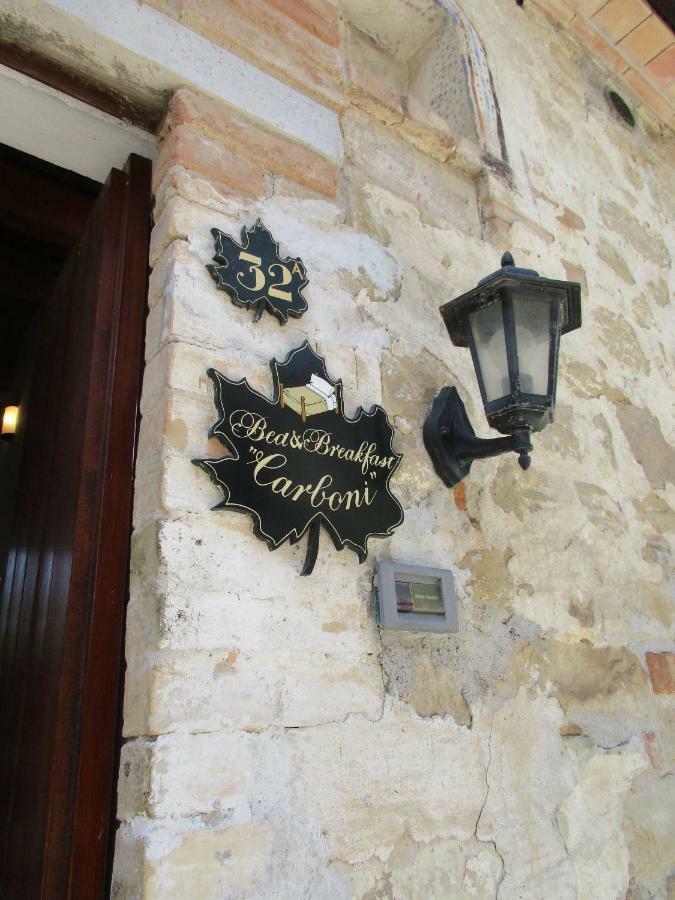 B&B Carboni Penna San Giovanni Экстерьер фото